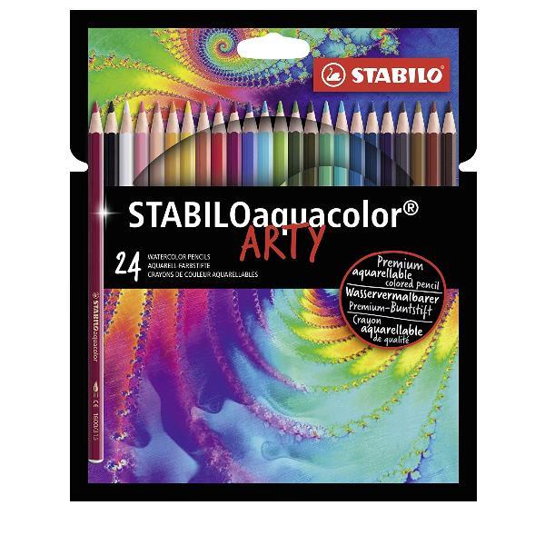 Pastelli Arty Aquacolor - colori assortiti - Stabilo …
